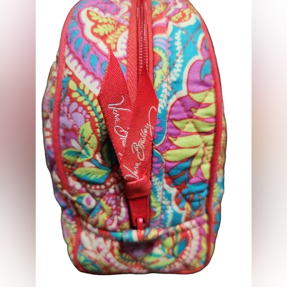 NWT Vera Bradley Folkloric Foral Quilted Bag Large, "Print Paisley in Paradise" - Picture 3 of 6